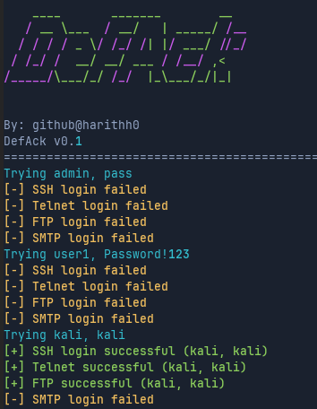 Default Credentials Attacker image